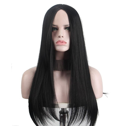 26 Inch Long Black Wigs