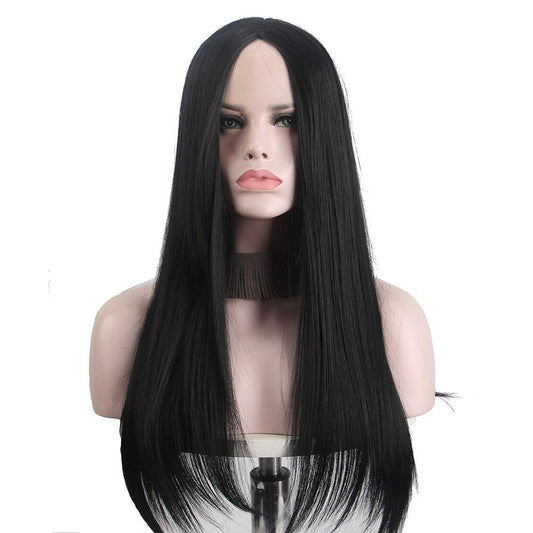 26 Inch Long Black Wigs