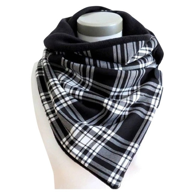 Floral Print Ethnic Scarf Women