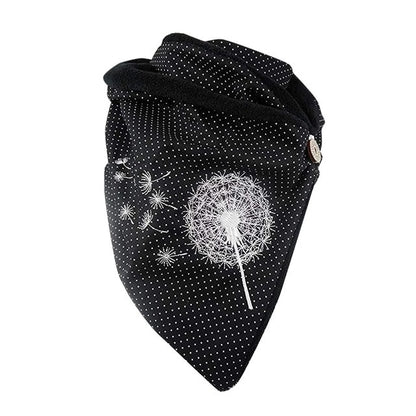 Floral Print Ethnic Scarf Women
