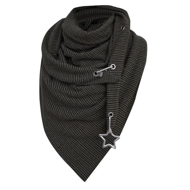 Floral Print Ethnic Scarf Women