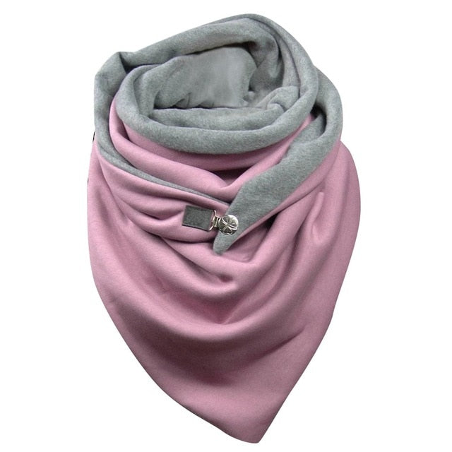 Floral Print Ethnic Scarf Women