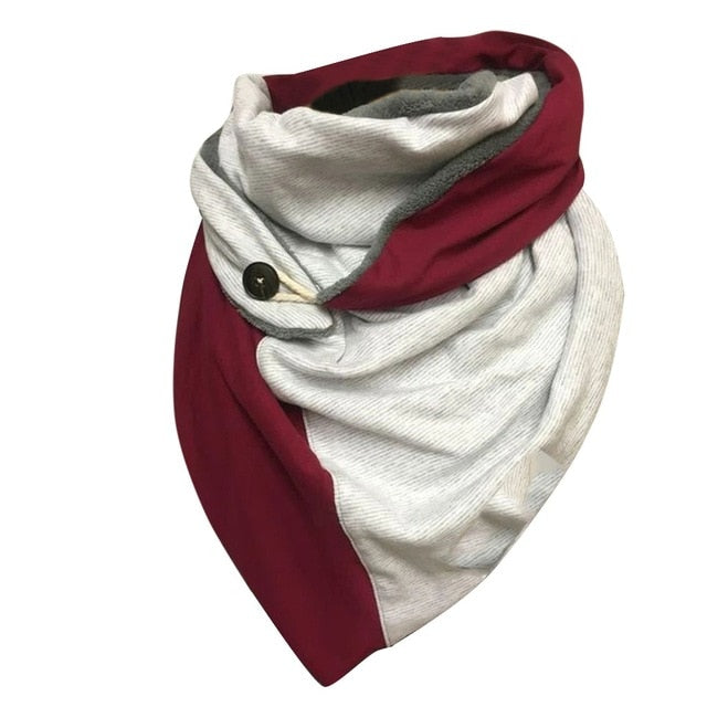 Floral Print Ethnic Scarf Women