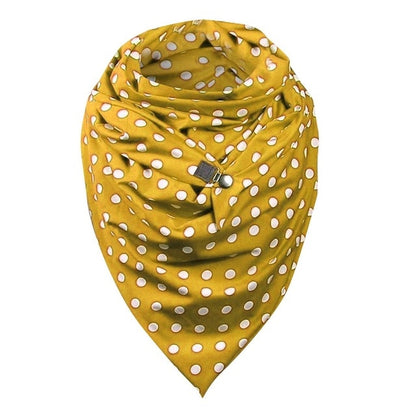 Floral Print Ethnic Scarf Women