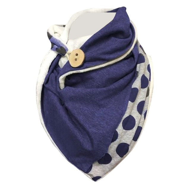 Floral Print Ethnic Scarf Women