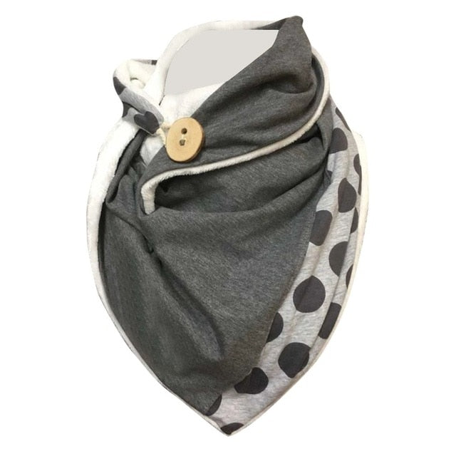 Floral Print Ethnic Scarf Women