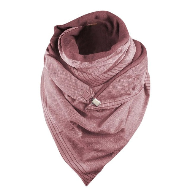 Floral Print Ethnic Scarf Women