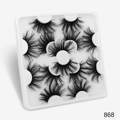 7 Pairs 3D Mink lashes 25mm False