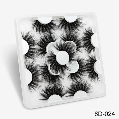 7 Pairs 3D Mink lashes 25mm False