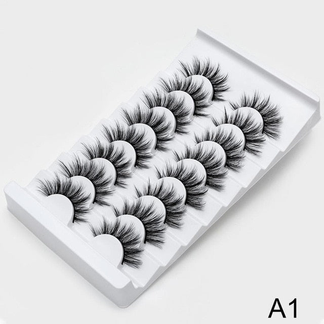 Eyelashs Natural Faux Mink