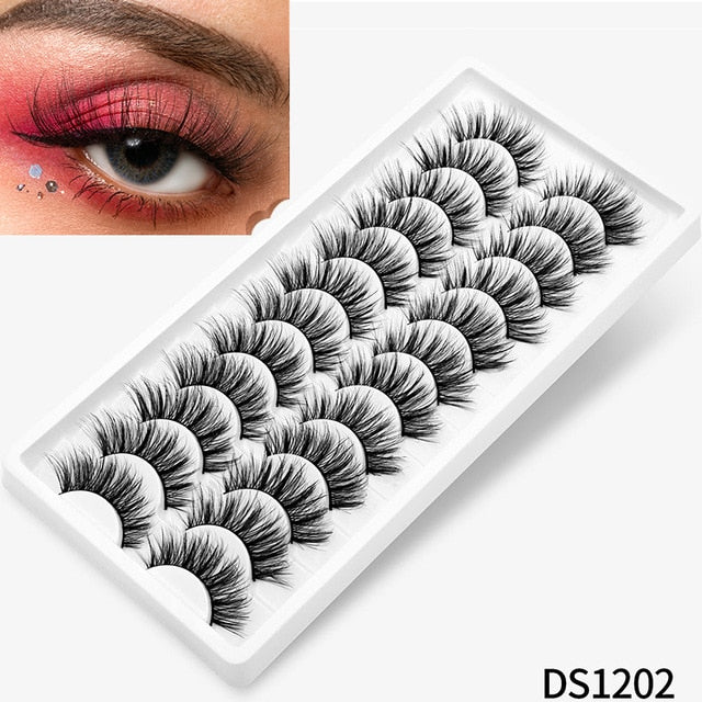 Eyelashs Natural Faux Mink