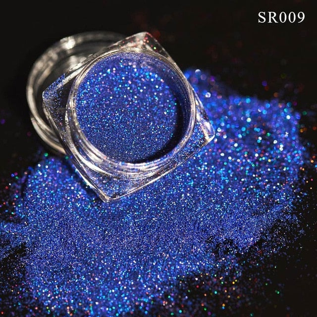 Aluminum Flakes Sequins Nail Glitter Powder