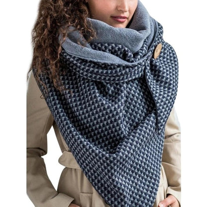 Floral Print Ethnic Scarf Women