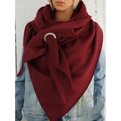 Floral Print Ethnic Scarf Women