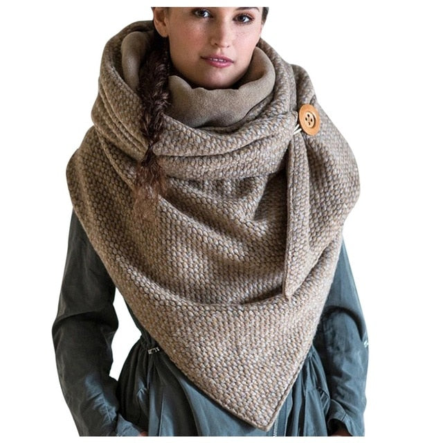 Autumn winter warm scarf