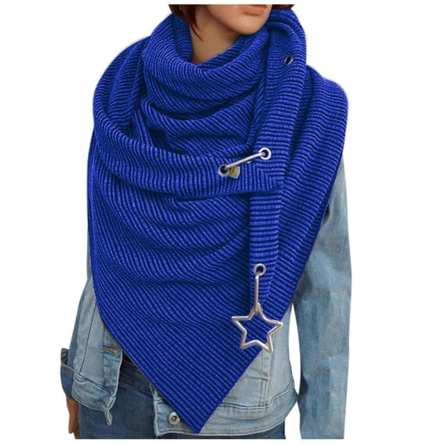 Autumn winter warm scarf