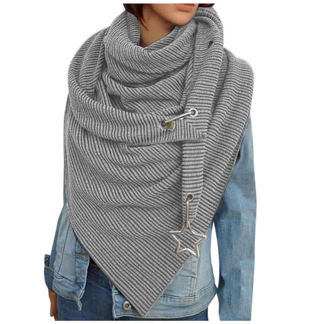 Autumn winter warm scarf