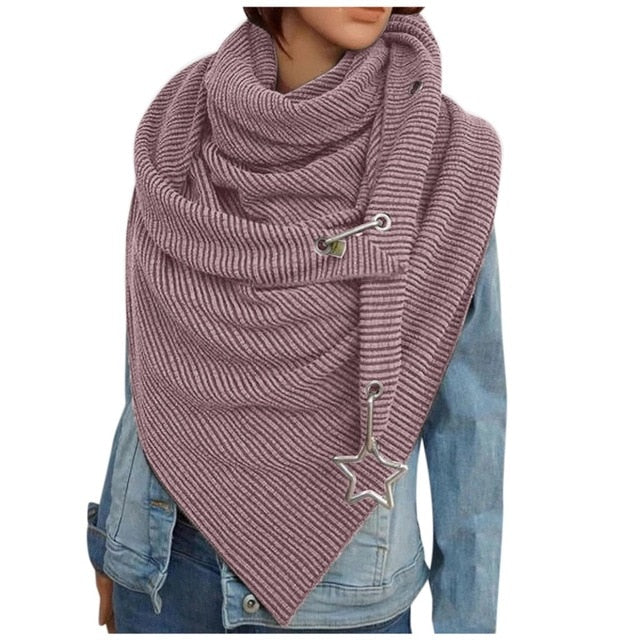 Autumn winter warm scarf
