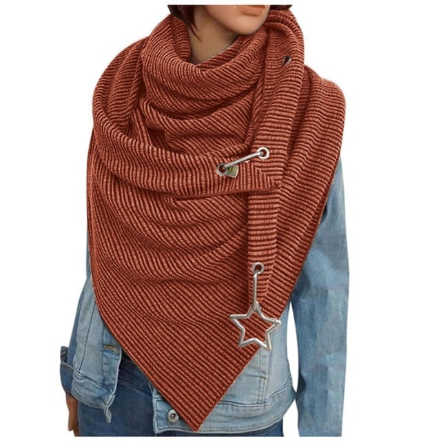 Autumn winter warm scarf
