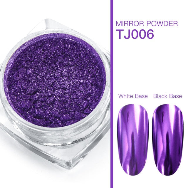Aluminum Flakes Sequins Nail Glitter Powder