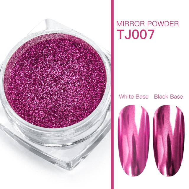 Aluminum Flakes Sequins Nail Glitter Powder