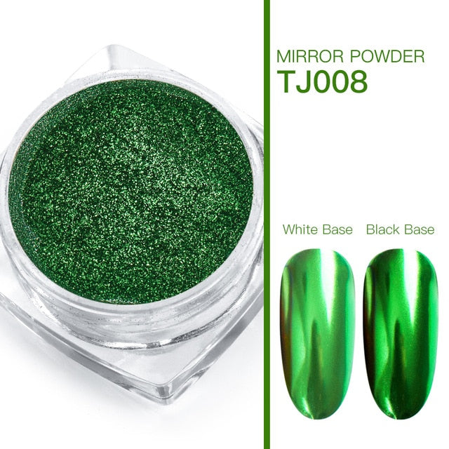 Aluminum Flakes Sequins Nail Glitter Powder