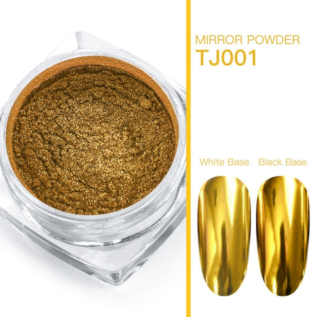 Aluminum Flakes Sequins Nail Glitter Powder