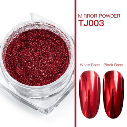Aluminum Flakes Sequins Nail Glitter Powder