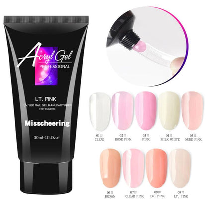 30Ml Nail Acryl Gel Clear Crystal